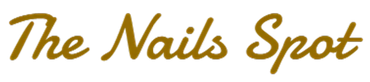 A logo for the nails spot is shown on a white background.