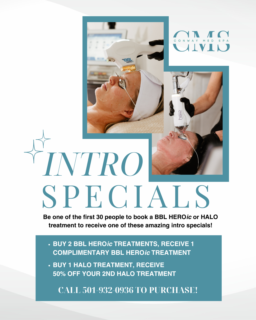 A med spa monthly special