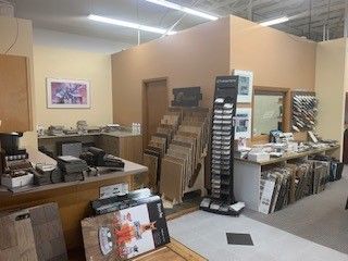 A store filled with lots of different types of flooring.