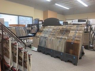 A store filled with lots of different types of flooring.