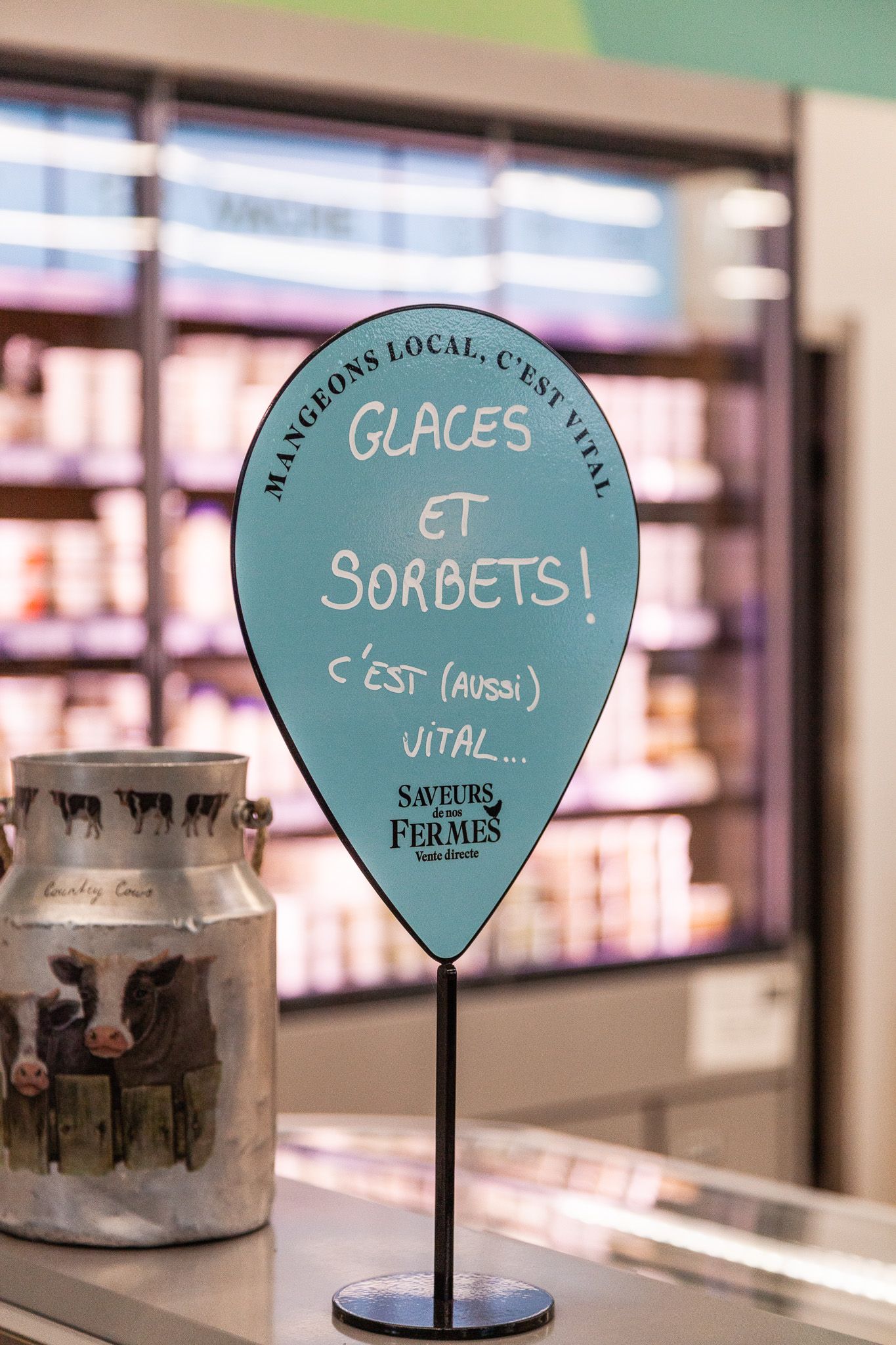 Galerie image 1, Saveurs de nos fermes, magasin de glaces et desserts à Albertville