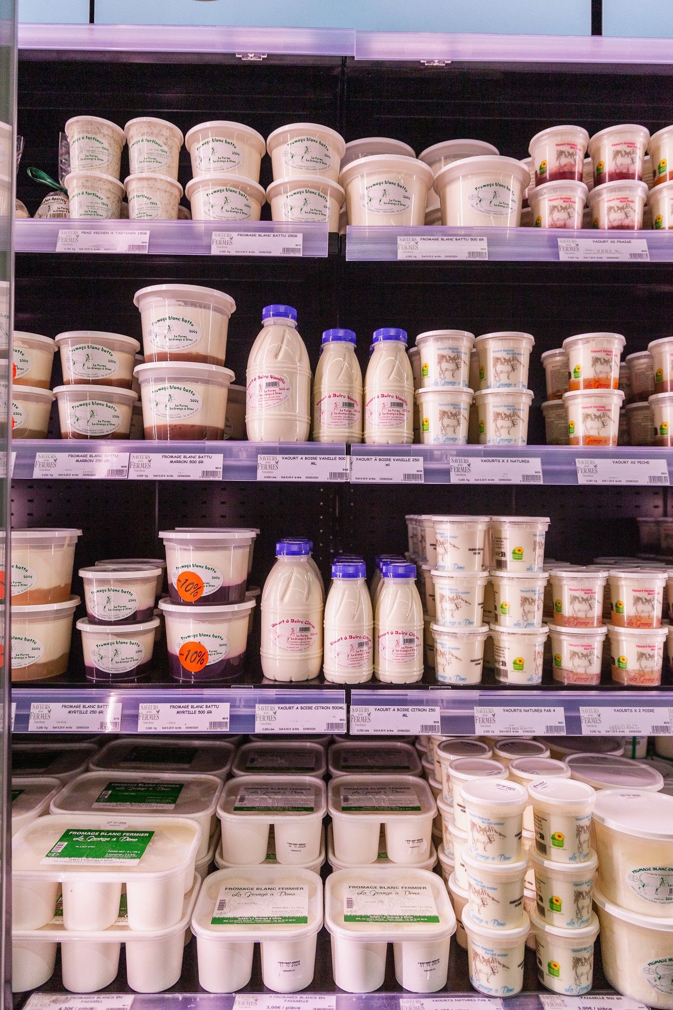 Hero, Saveurs de nos fermes, magasin de produits laitiers à Albertville