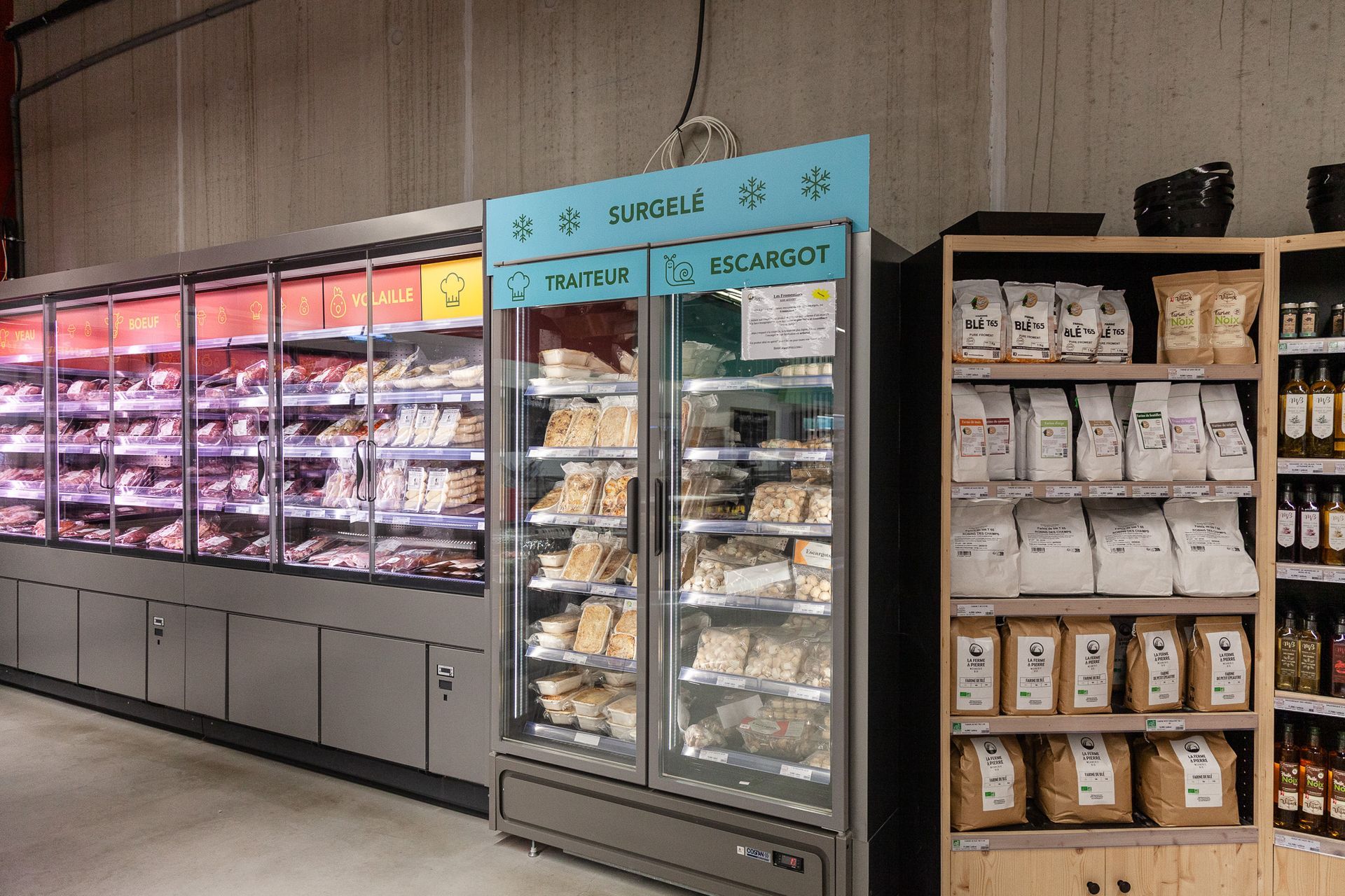 Galerie image 1, Saveurs de nos fermes, magasin de surgelés et plats préparés à Albertville