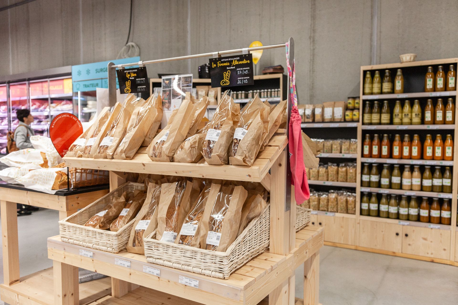 Galerie image 2, Saveurs de nos fermes, magasin de pains et viennoiseries, boulangerie à Albertville