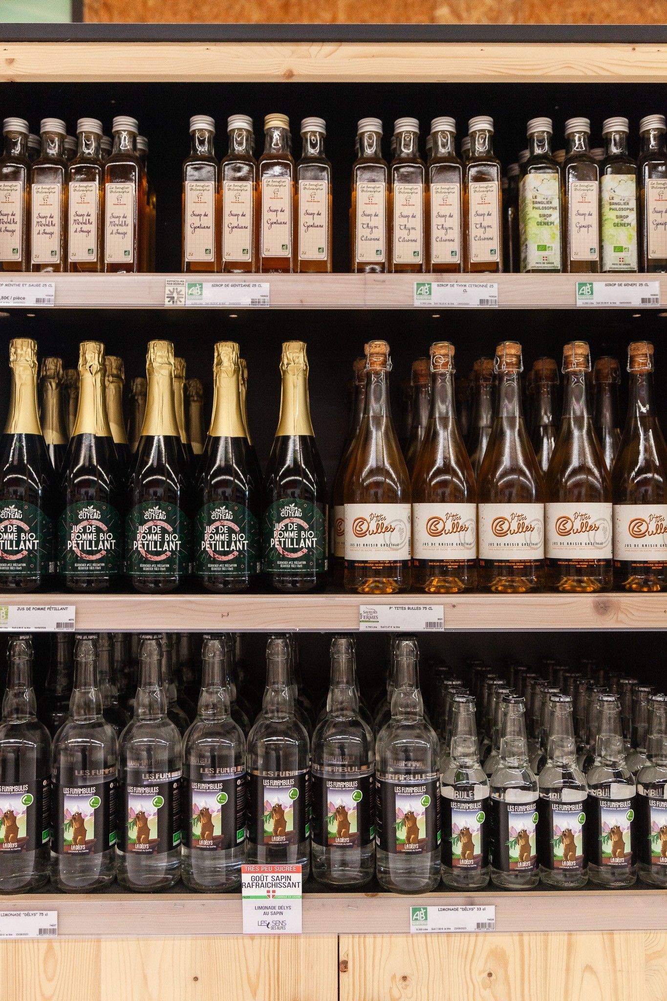 Galerie image 3, Saveurs de nos fermes, magasin de bières, vins et cidres à Albertville