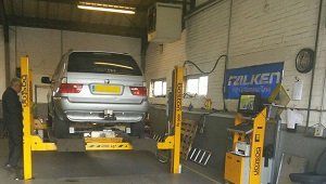 Performing car servicing in our garage in Braintree, Essex