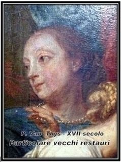 Dipinto di Van Thys - Sec. XVII (vecchi restauri - particolare)