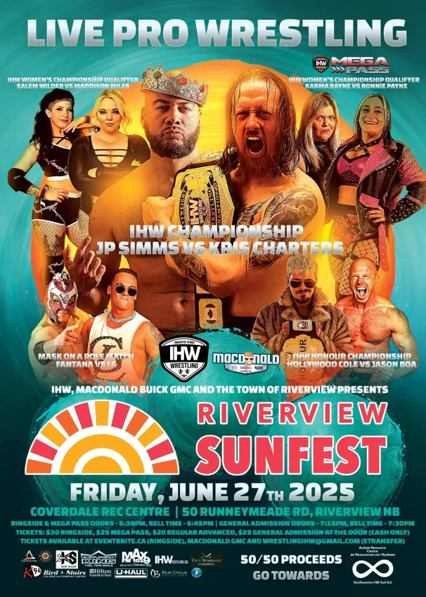 Wyatt LaKing at MacDonald GMC Buick Cadillac and The Town of Riverview presents: IHW Wrestling - Sunfest