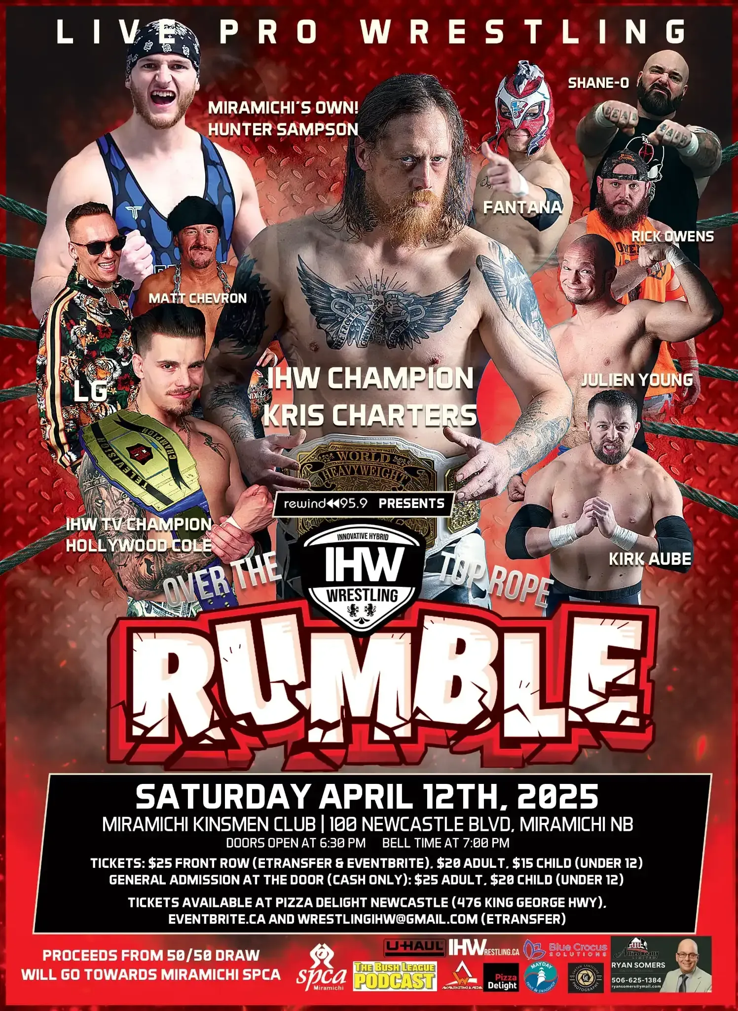 Wyatt LaKing at MacDonald GMC Buick Cadillac presents: IHW Wrestling - Genesis