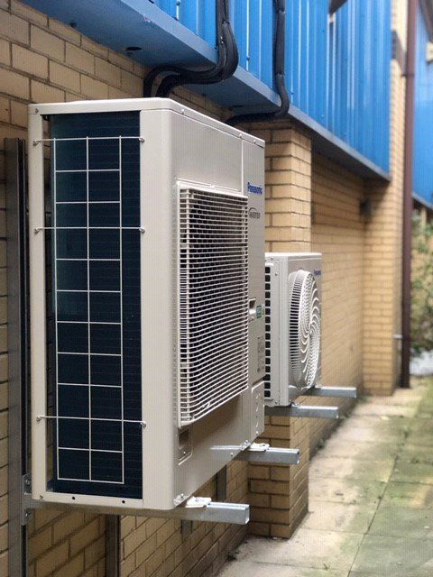 outdoor air conditioning intake