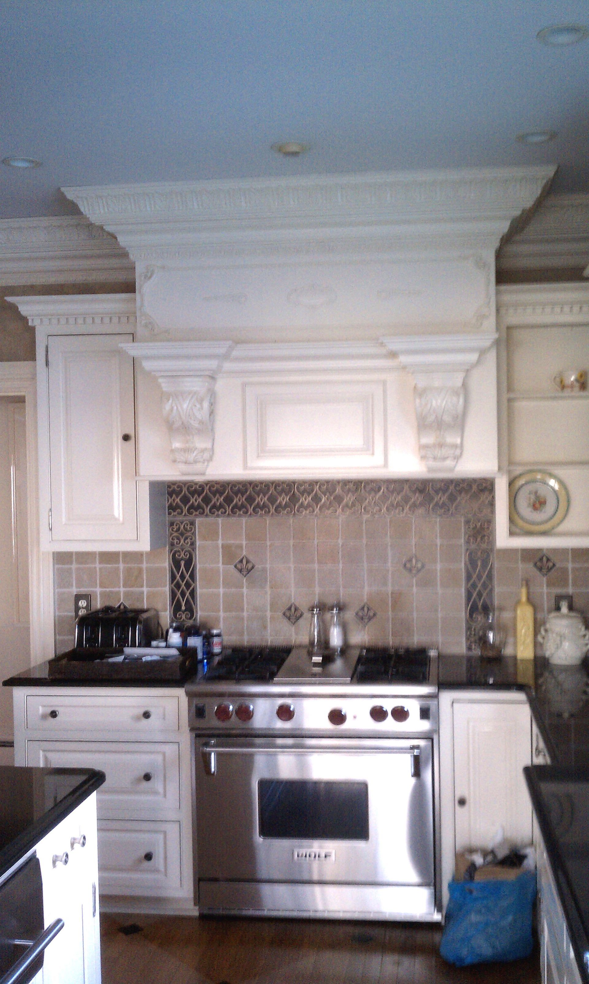 Stove custom kitchen