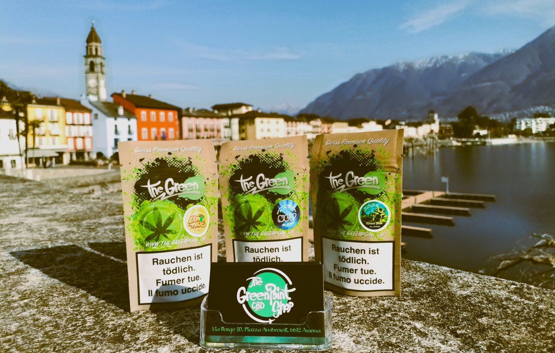 Prodotti CBD the green Point CBD Shop Ascona 2