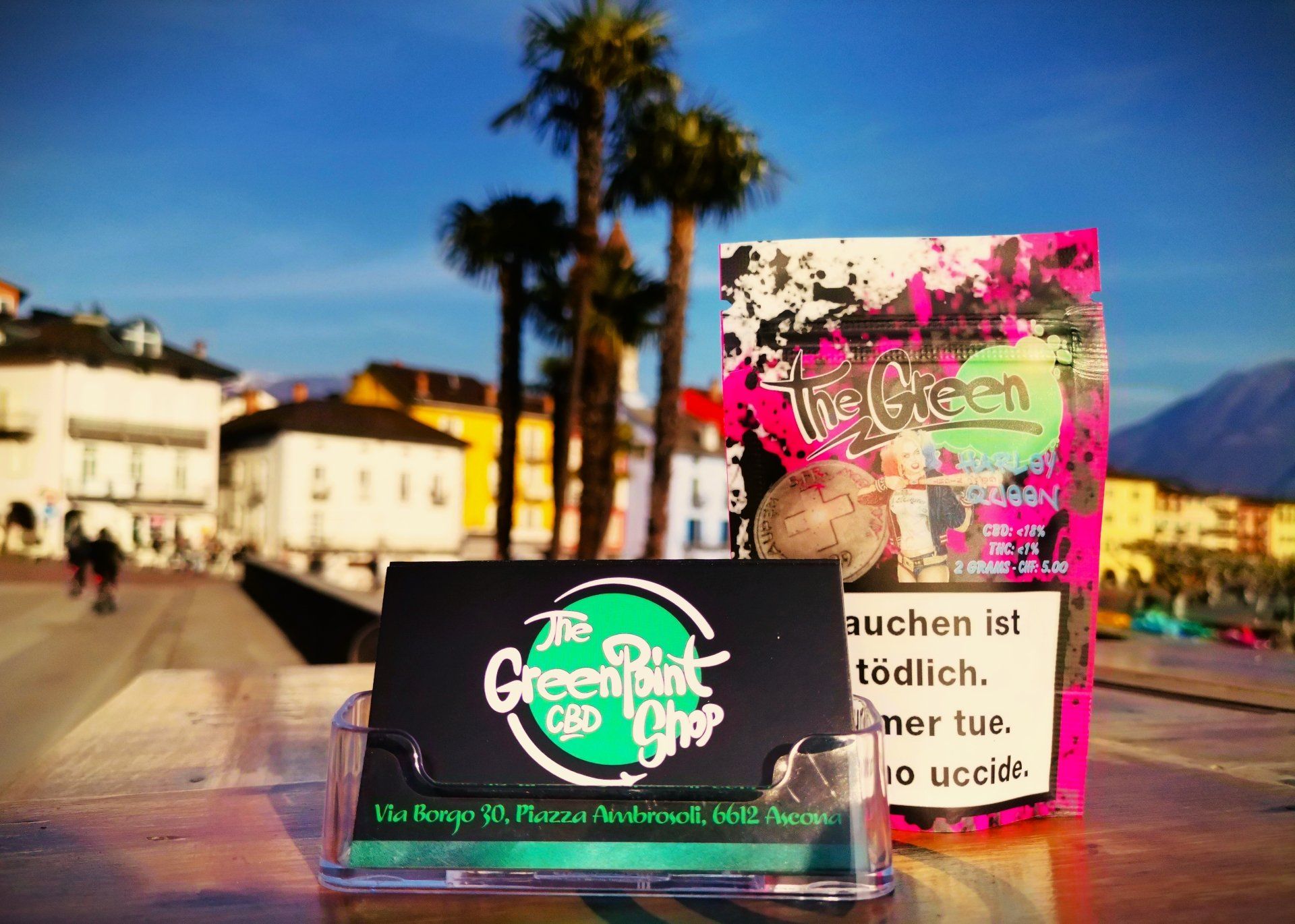Prodotti CBD the green Point CBD Shop Ascona 1