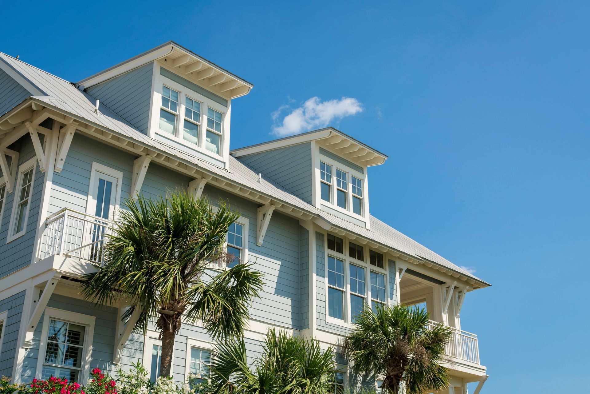 two story home exterior
