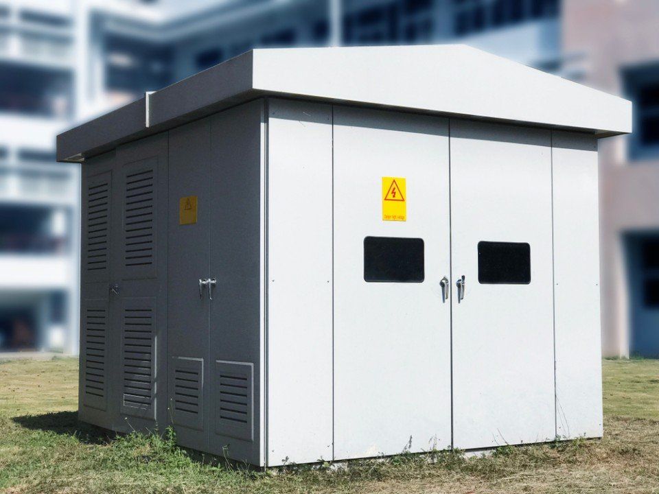 standard prefabricated electrical cabins