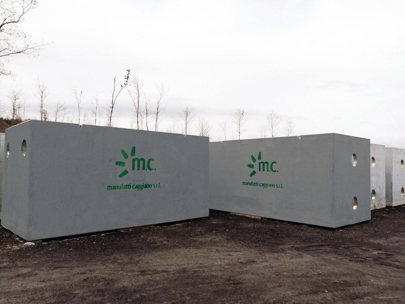 Vasche prefabbricate per il trattamento delle acque