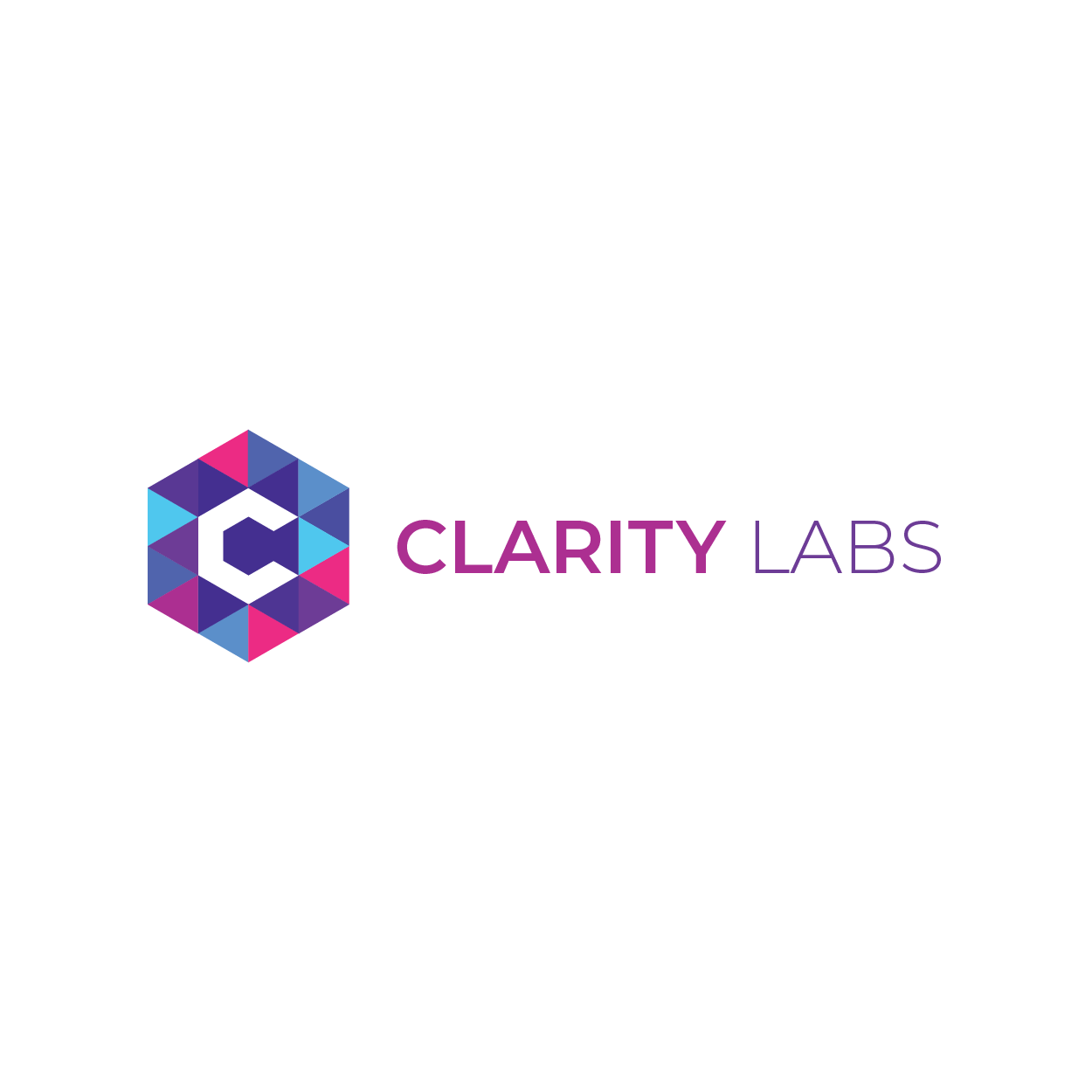 A logo for a company called clarity labs.