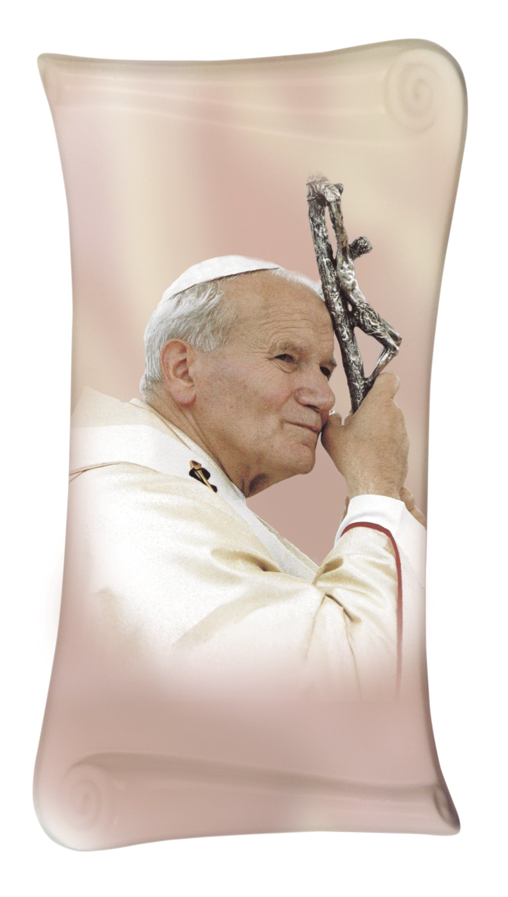 ornamento con immagine del papa