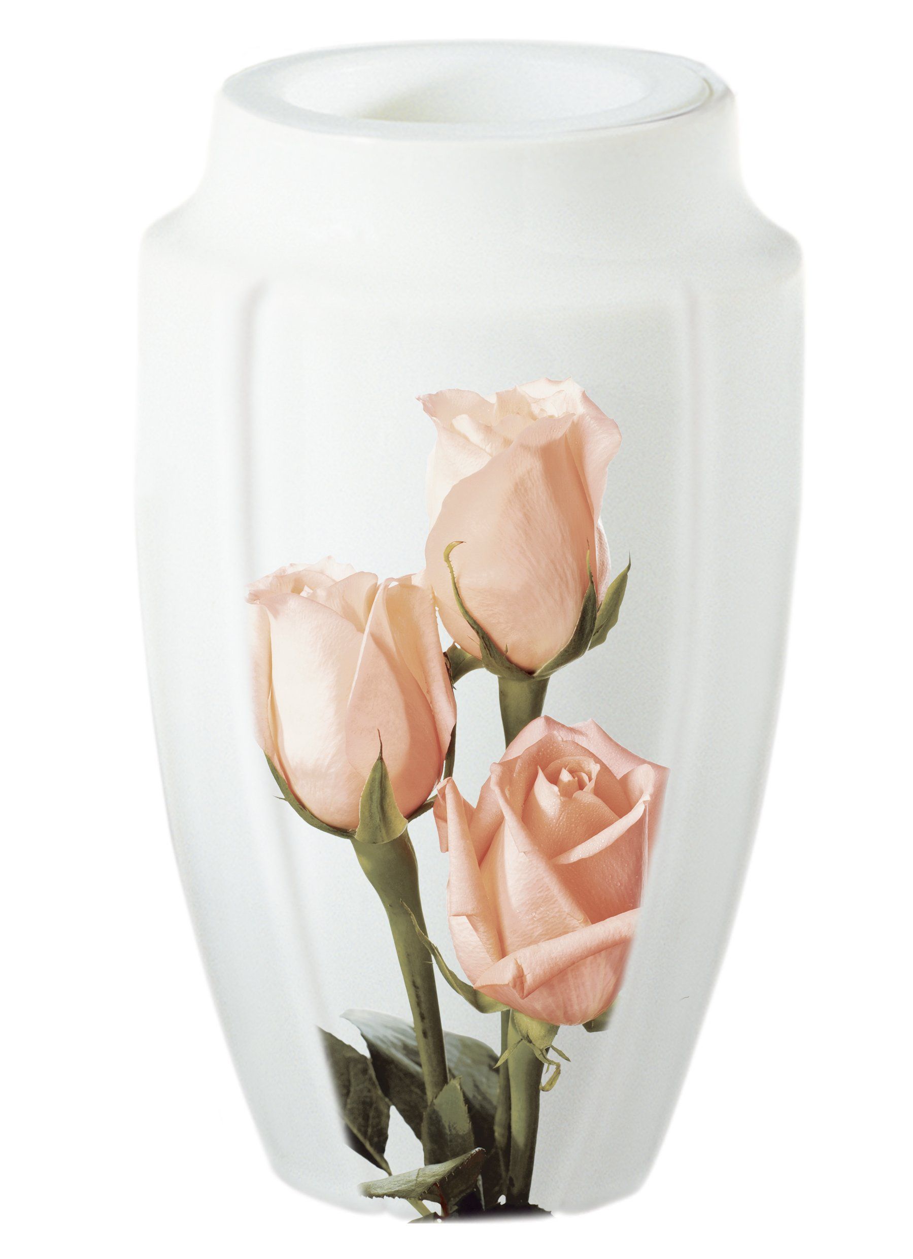 vaso con stampa dei fiori