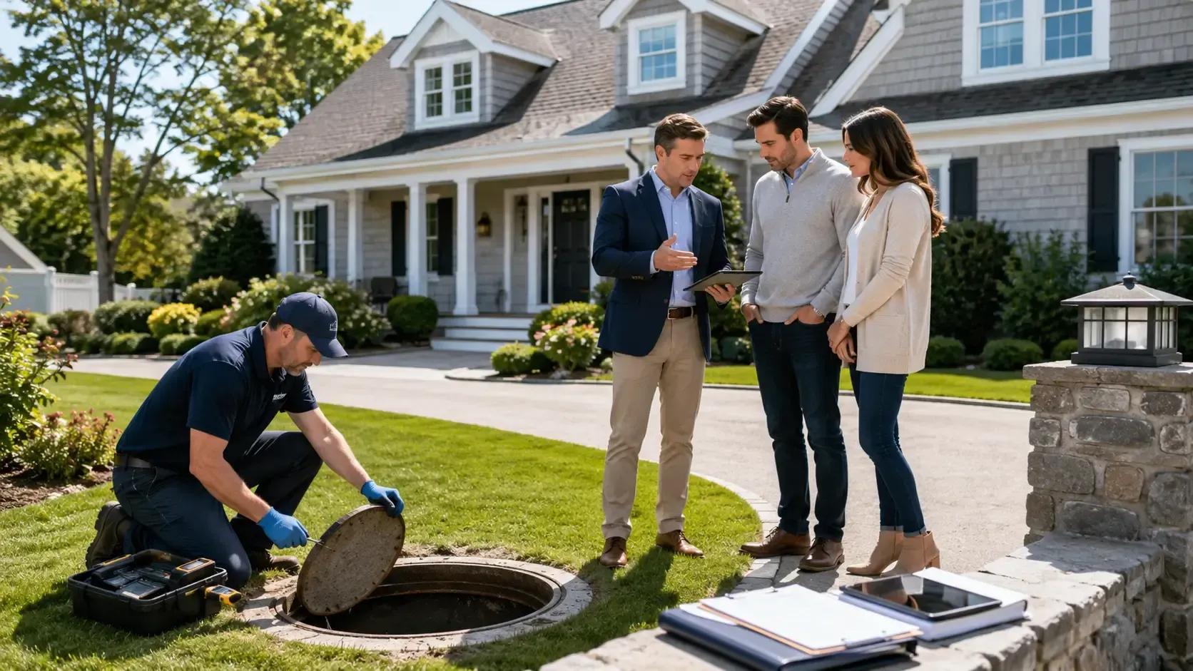 Cesspool inspection for Suffolk County real estate: dye test, camera scan, cost, what fails, and wha