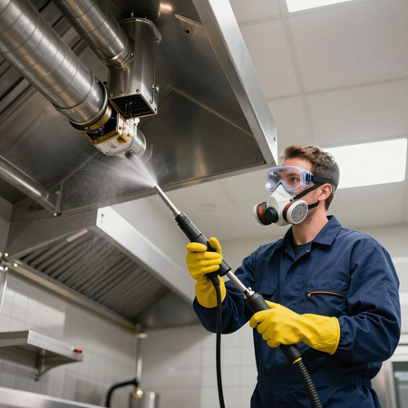 Commercial Kitchen Vent hood Cleaning
