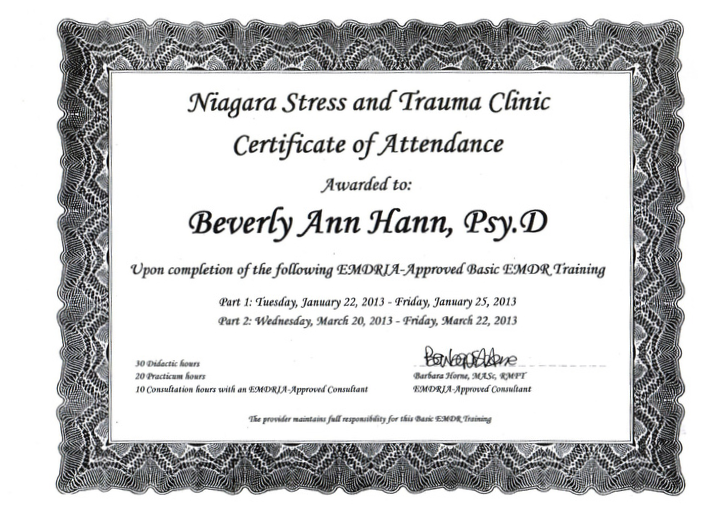 Certification