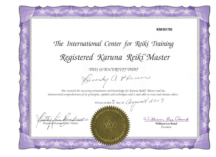 Certification
