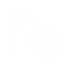House With Coins Icon - Anchorage, AK - Nova Property Management