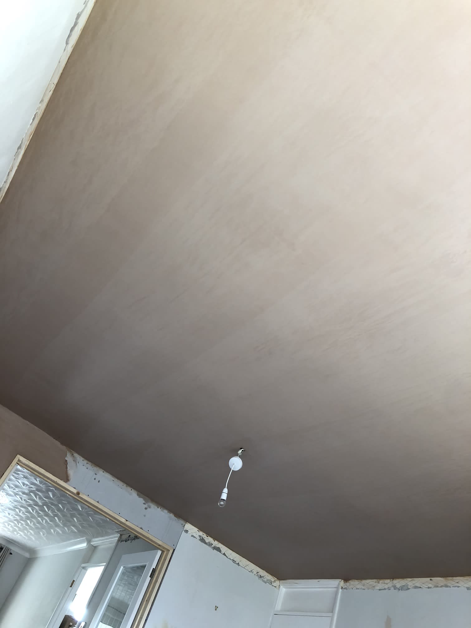 plastered ceiling and walls 2