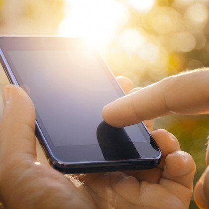 Using Smart Phone To Contact