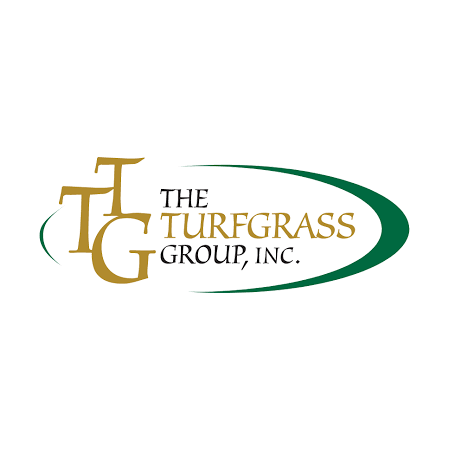 Logo for The Turfgrass Group, Inc.; gold
