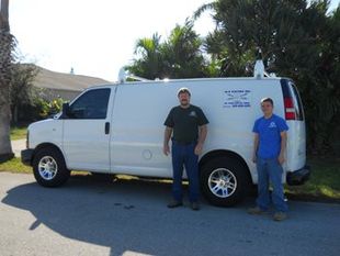 Our electricians and van