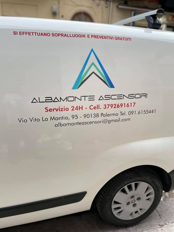 furgone Albamonte Ascensori