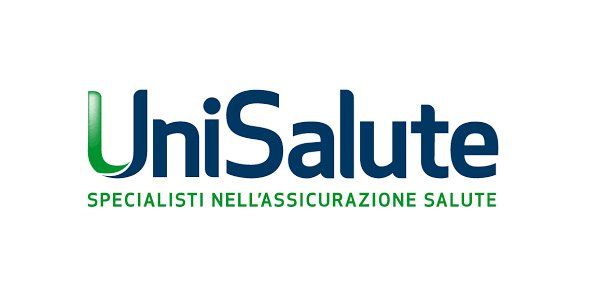 Logo: Emblema circolare verde e blu con una figura tra le mani, testo
