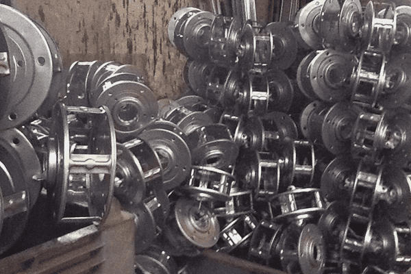 componenti di avvolgibili in acciaio