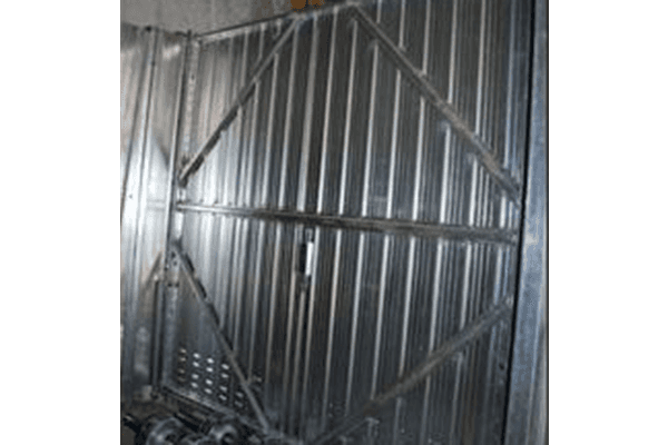 porta di garage in acciaio