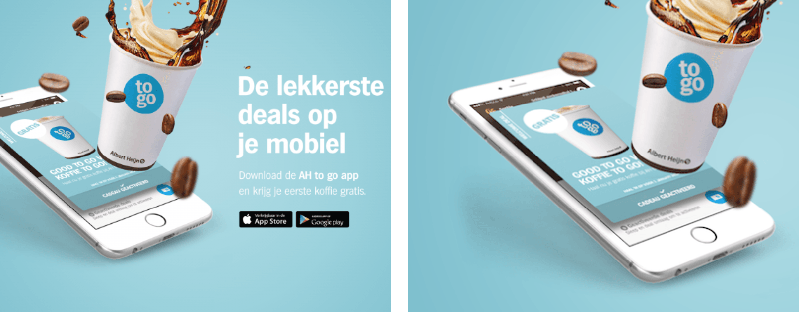 App, AH to go app, App jij 'm al, AH to go