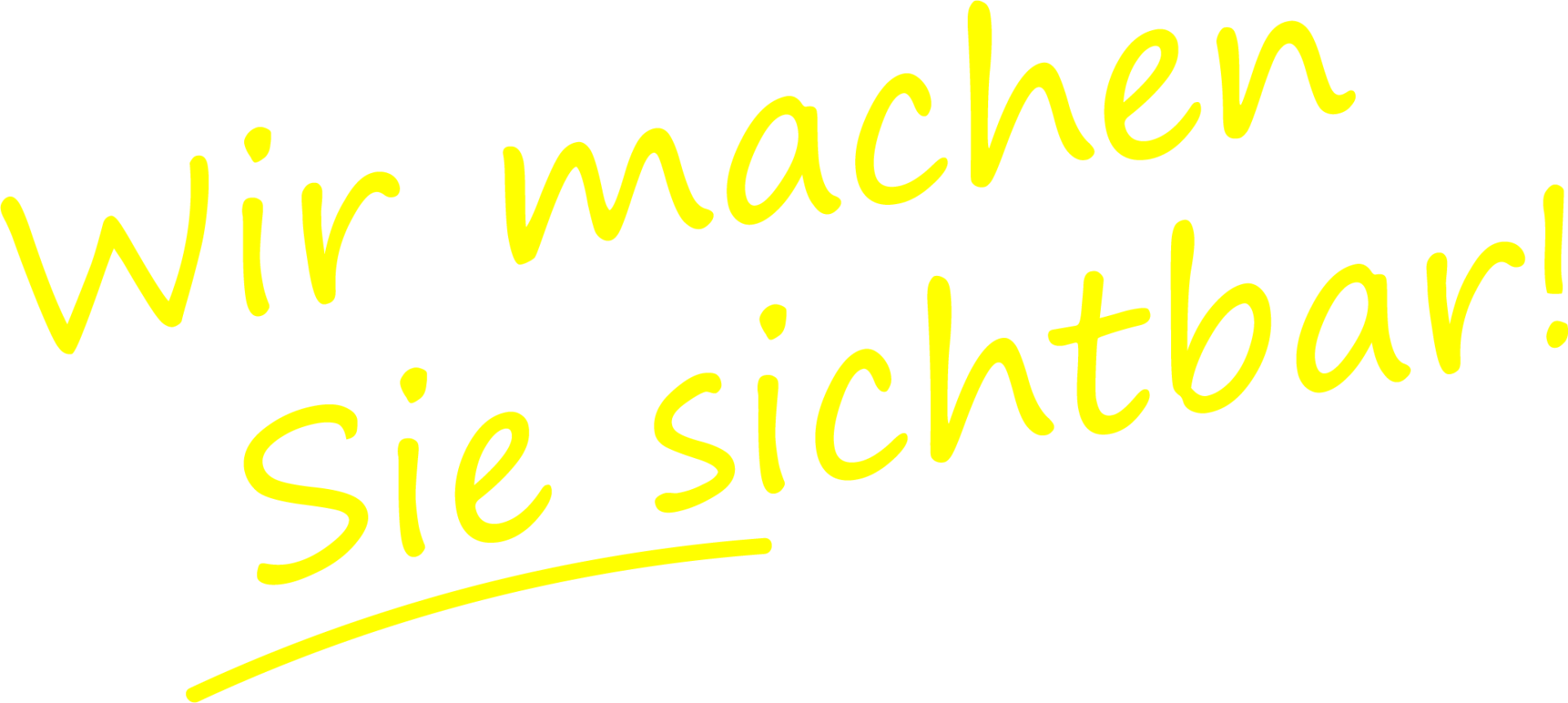 Wir machen Sie sichtbar! KROPP Werbetechnik.