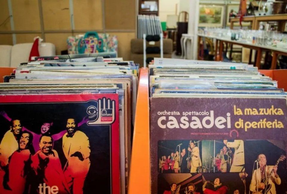 Articoli usati al mercatino