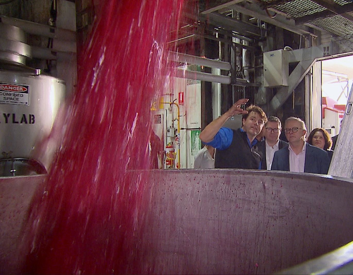 Prime minister visits Hunter Valley