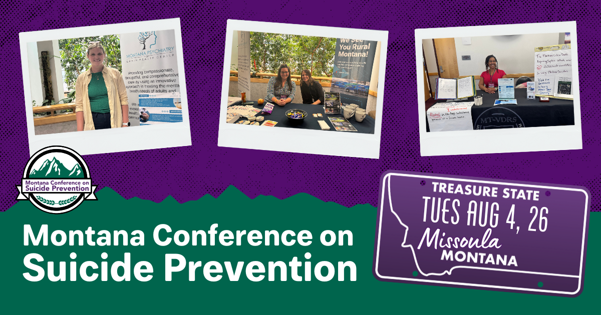 Montana Conference on Suicide Prevention logo
