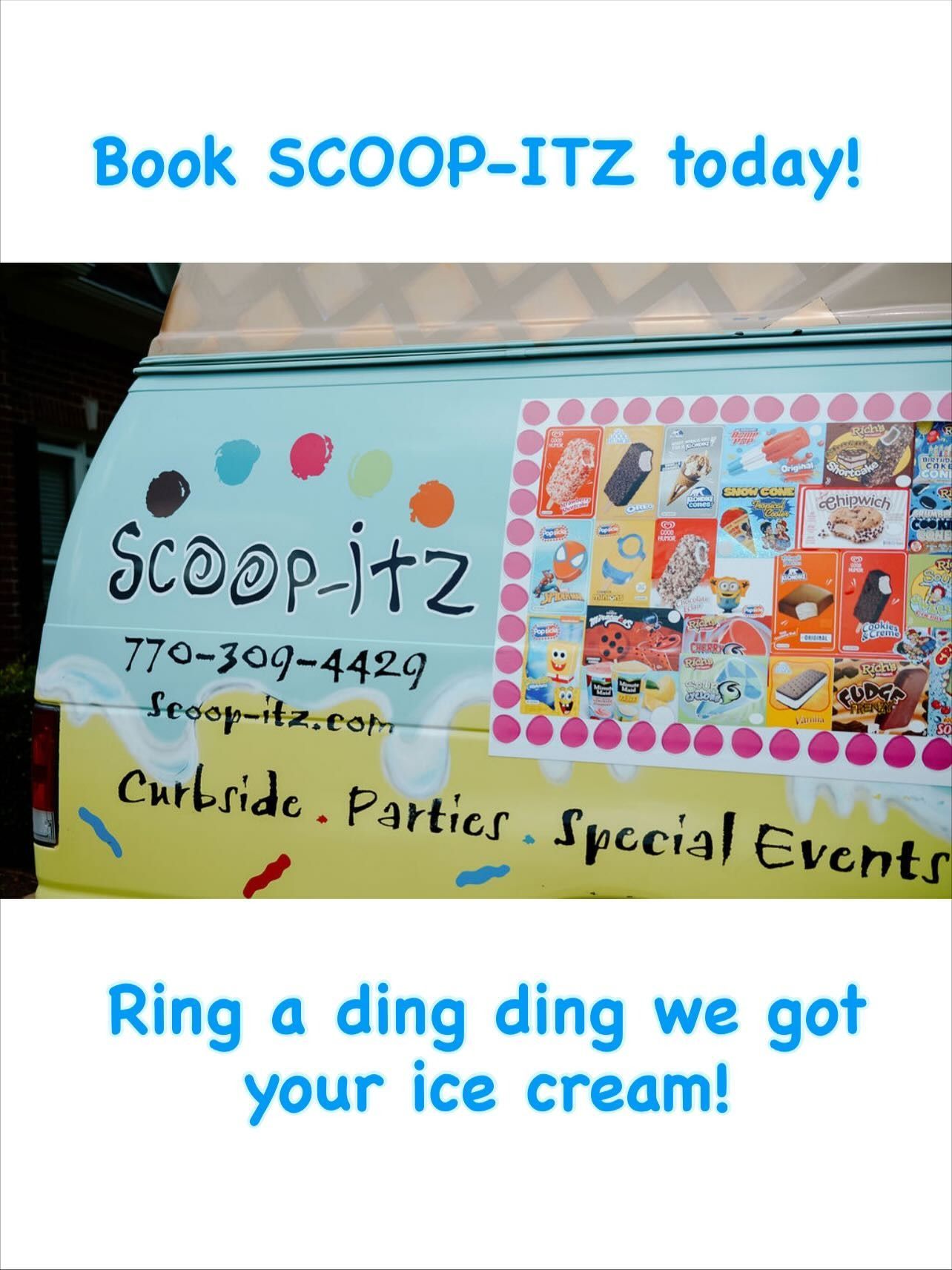 Ice cream truck with 