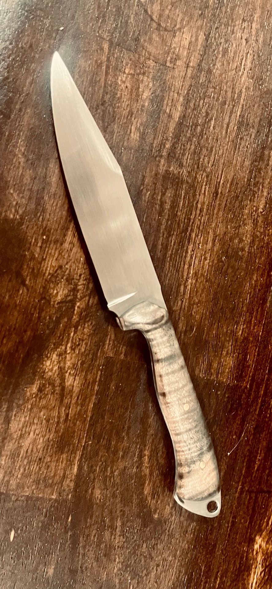 BONING BLADE HIGH CARBON STEEL HAND FORGED HAND MADE IN USA