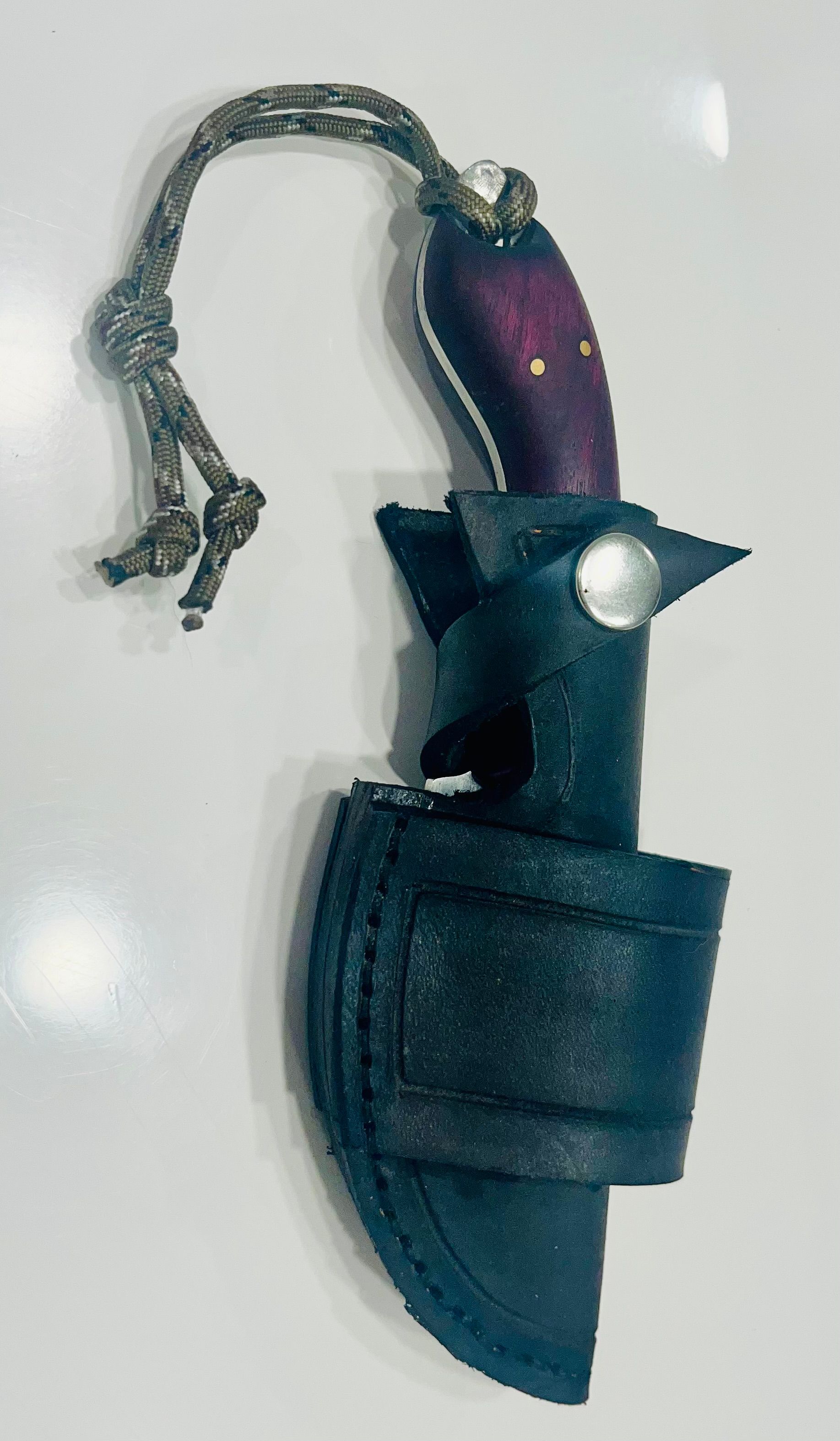 Blacksmith made and forged hunting knives in Phoenix, Arizona