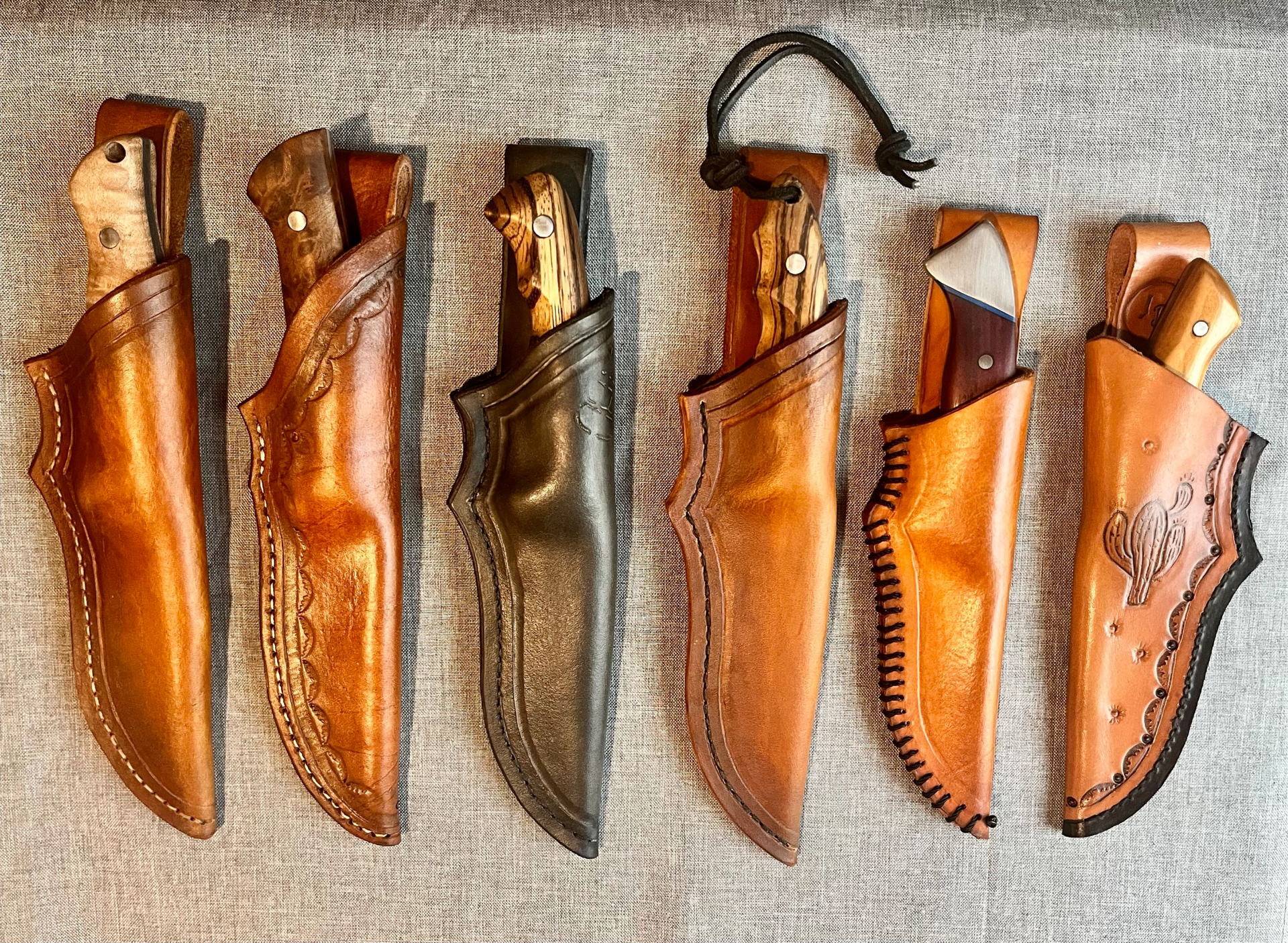 Locally hand made and forged hunting, fishing, skinning, chef knives, Buckeye, AZ