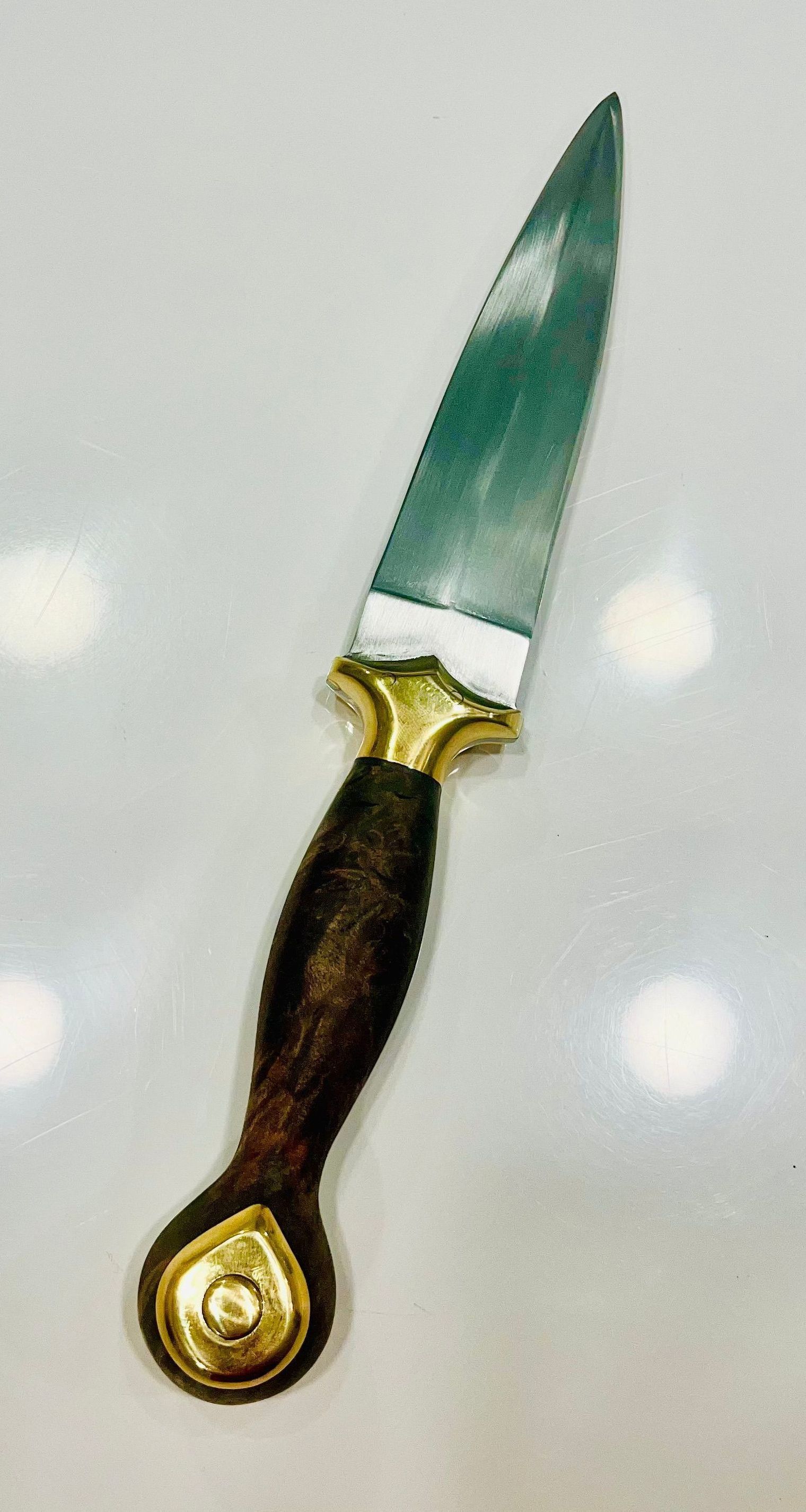 DOUBLE SIDED DAGGER HAND FORGED MADE IN USA