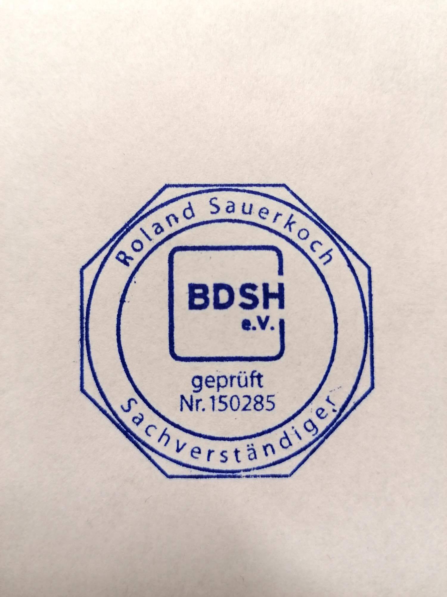 Roland Sauerkoch - geprüfter Sachverständiger