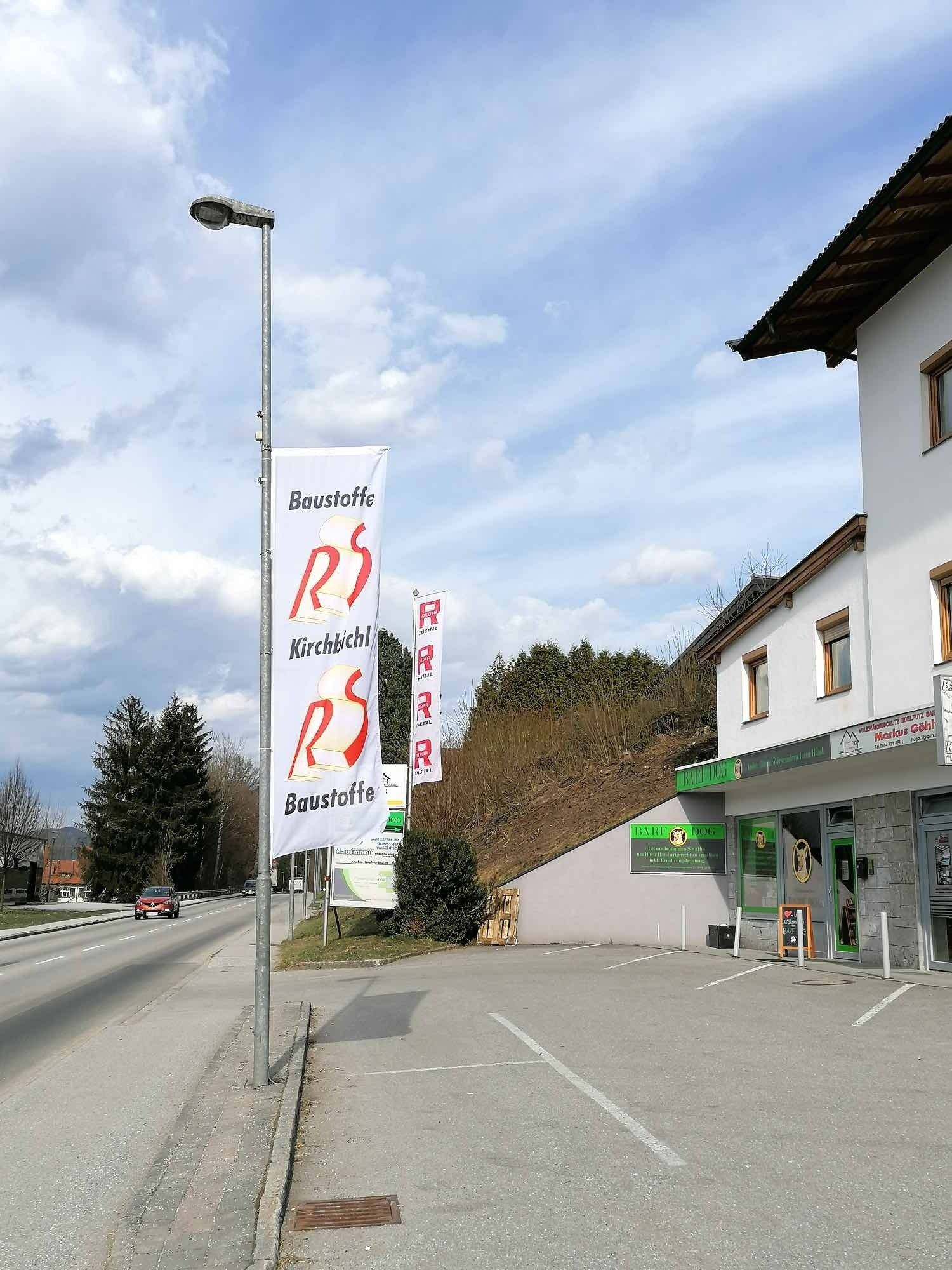 Straßeschild RS Baustoffe