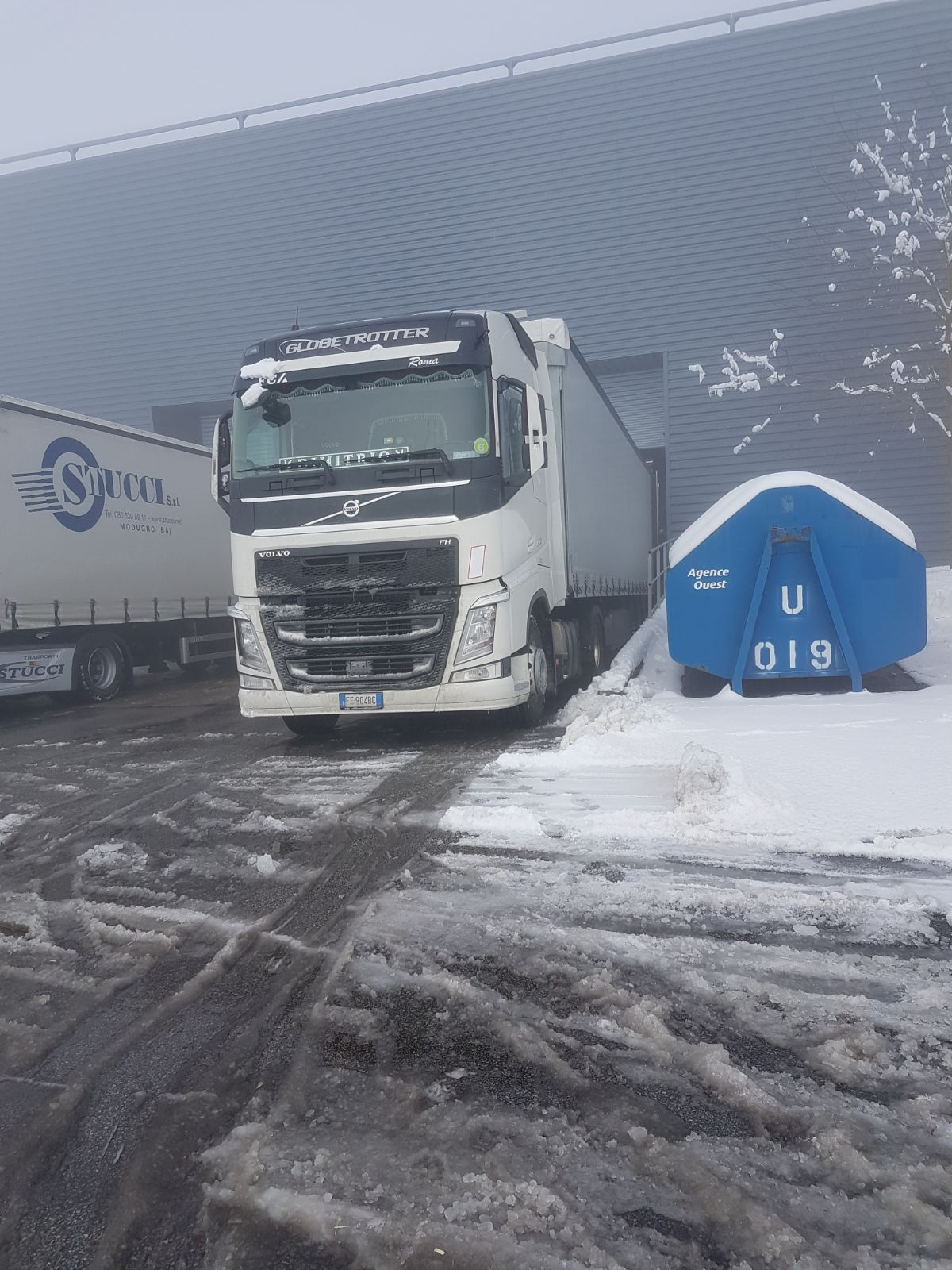 vehicle fleet for shipments