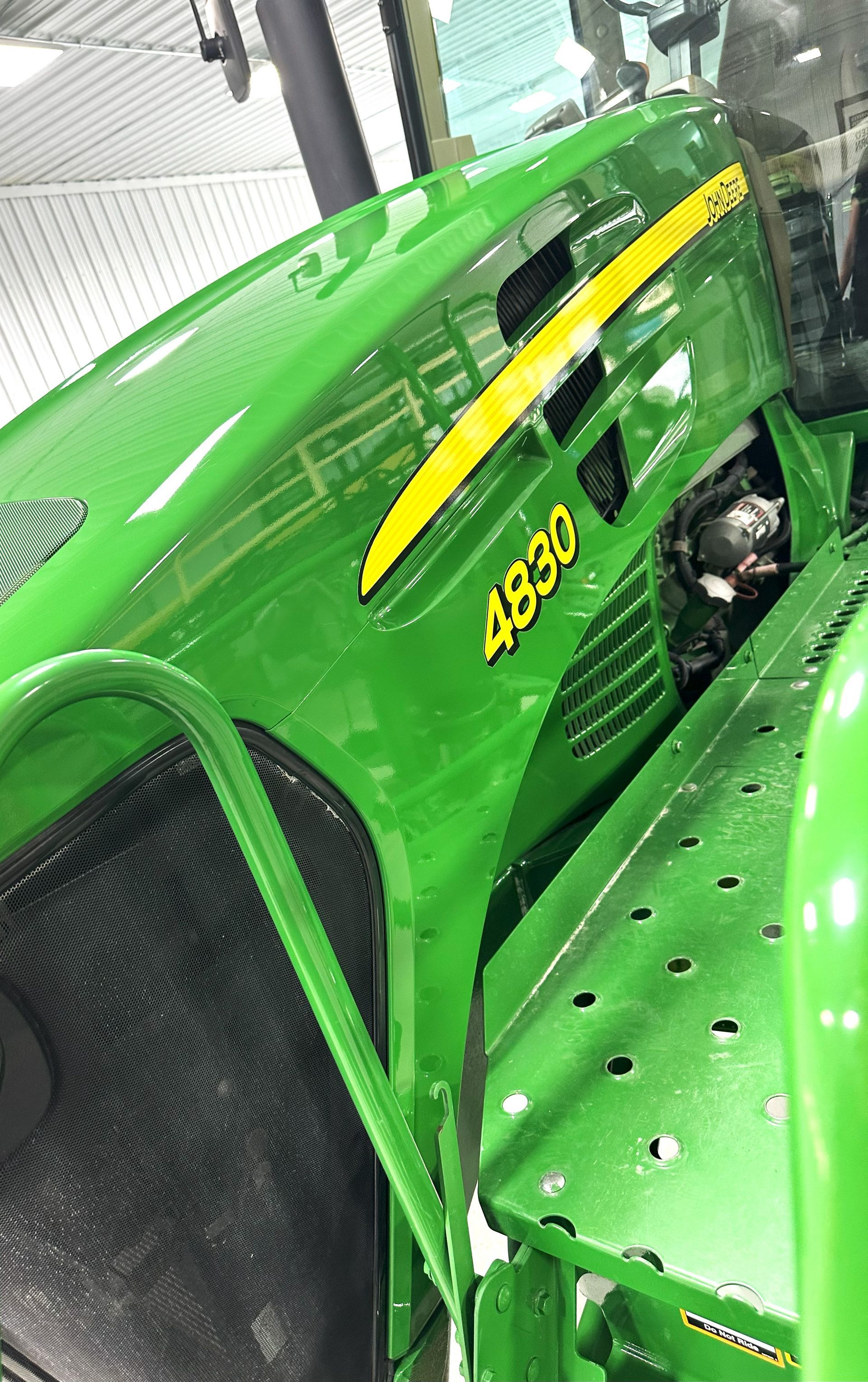 John Deere 4038R sprayer after ceramic coating